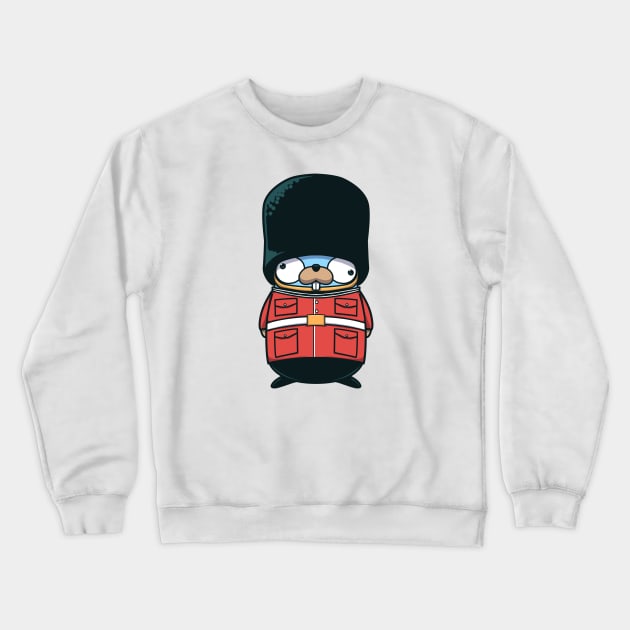 Golang Gopher Go UK Crewneck Sweatshirt by clgtart